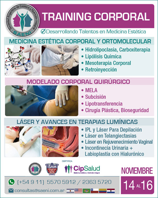 SAENI CURSOS DE NOVIEMBRE: TRAINING CORPORAL